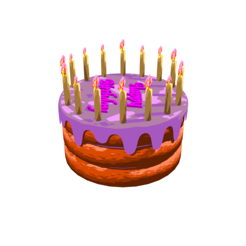 Cake 3D model