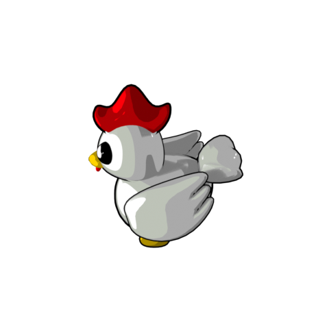 Chicken 3D model