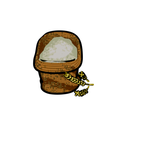 Flour 3D model