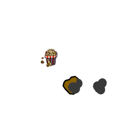 Popcorn 3D model