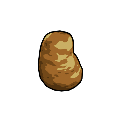 Potato 3D model