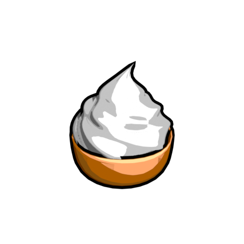 Whipped Cream 3D model